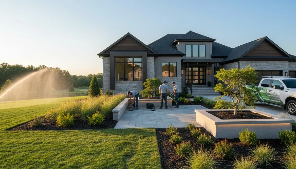 Landscape maintenance service in Raleigh, NC for residential lawns and yards