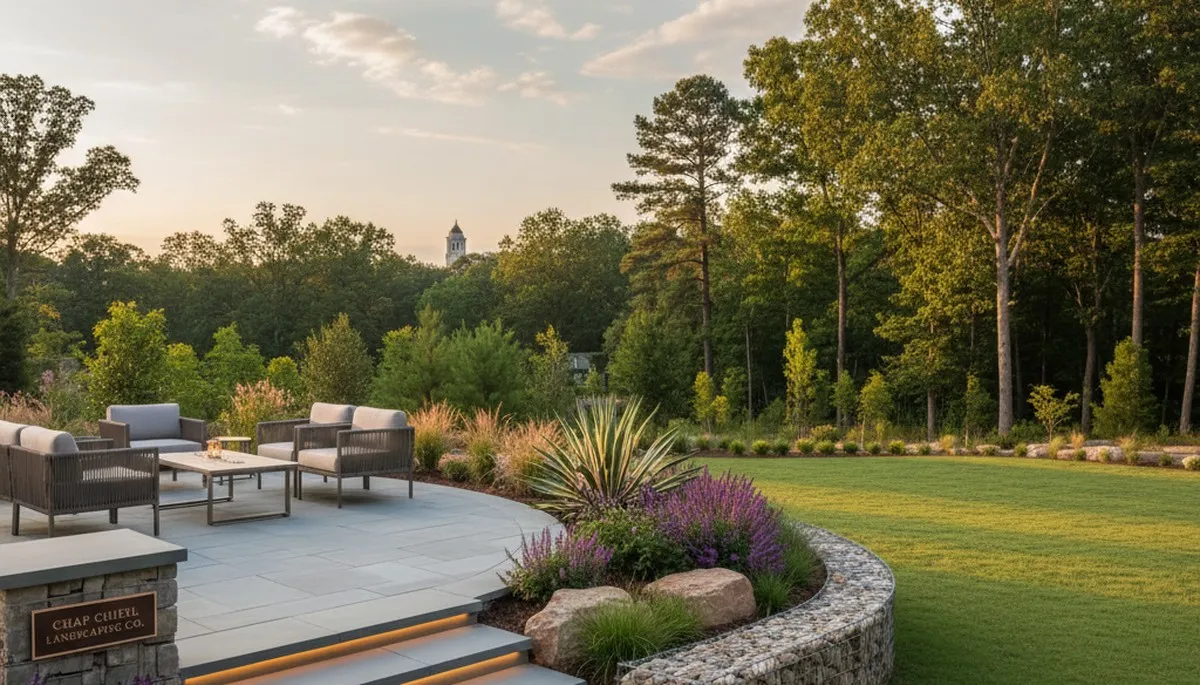Landscaping services in Raleigh, NC for lawn care, mulch installation, and yard maintenance
