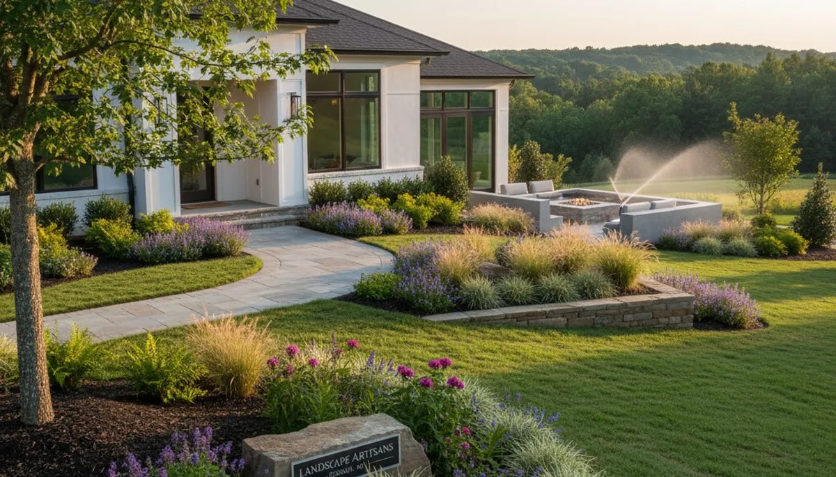 Raleigh, NC landscaping team providing professional lawn care and yard maintenance services