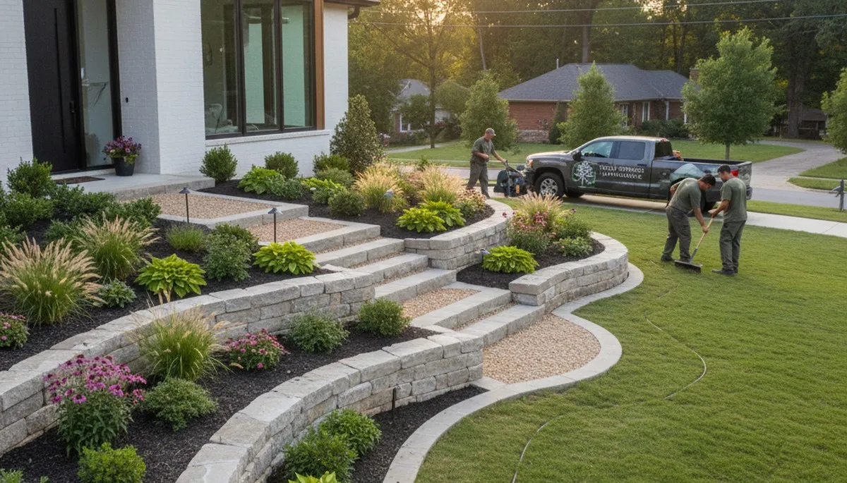 Raleigh, NC landscaping service providing professional lawn care and yard maintenance