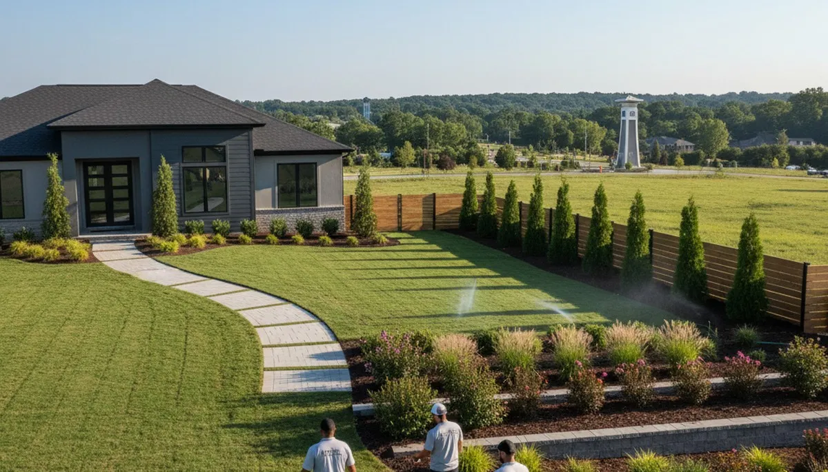Landscape service in Raleigh, NC for healthy lawns and professional yard maintenance