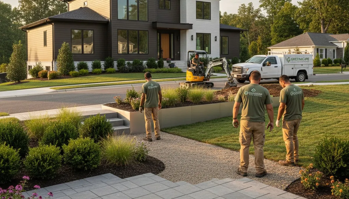 Landscaping service in Raleigh, NC for residential lawn care and yard maintenance