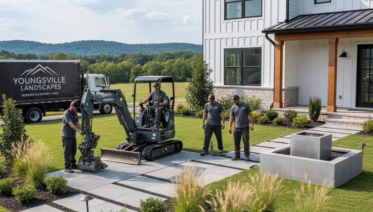 Professional Raleigh, NC landscaping service for lawn care and yard maintenance