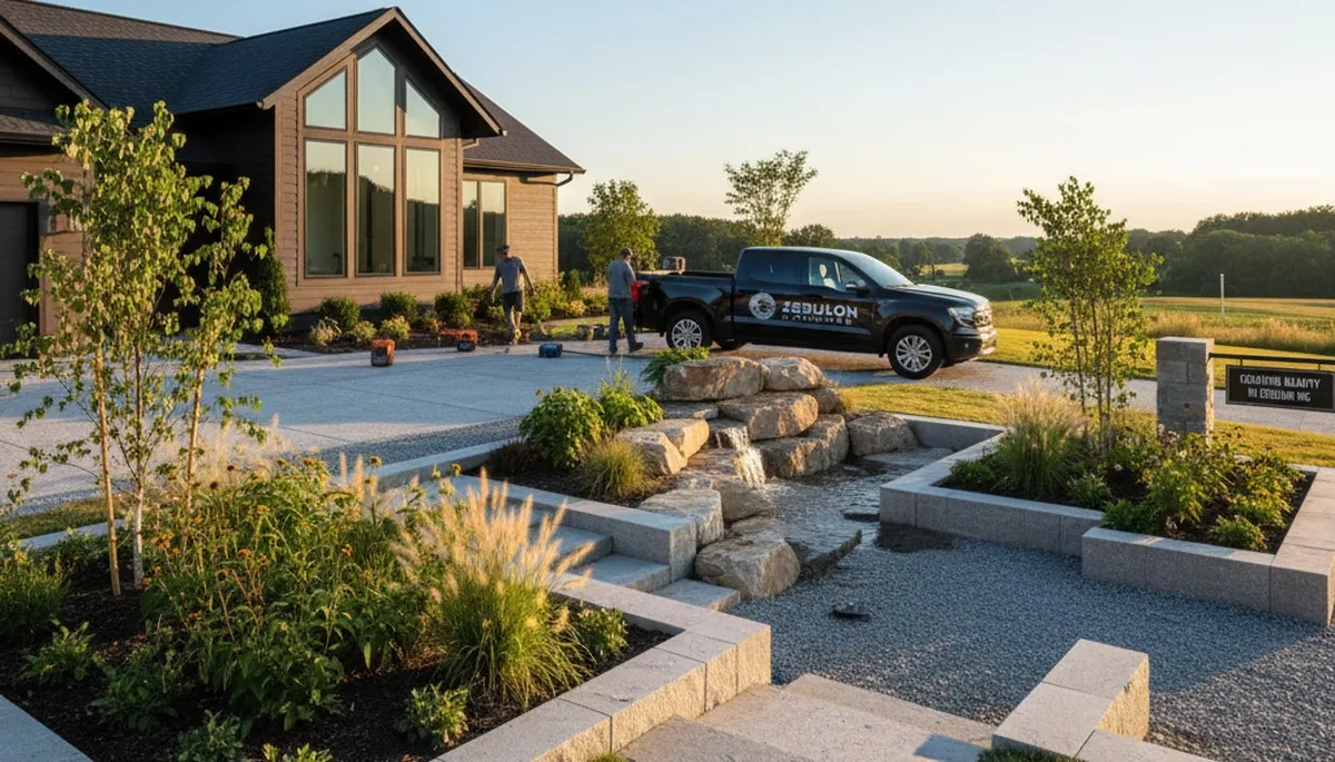 Landscaping service in Raleigh, NC for residential lawn care and yard maintenance